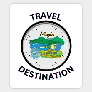 Travel to Mugla Sticker